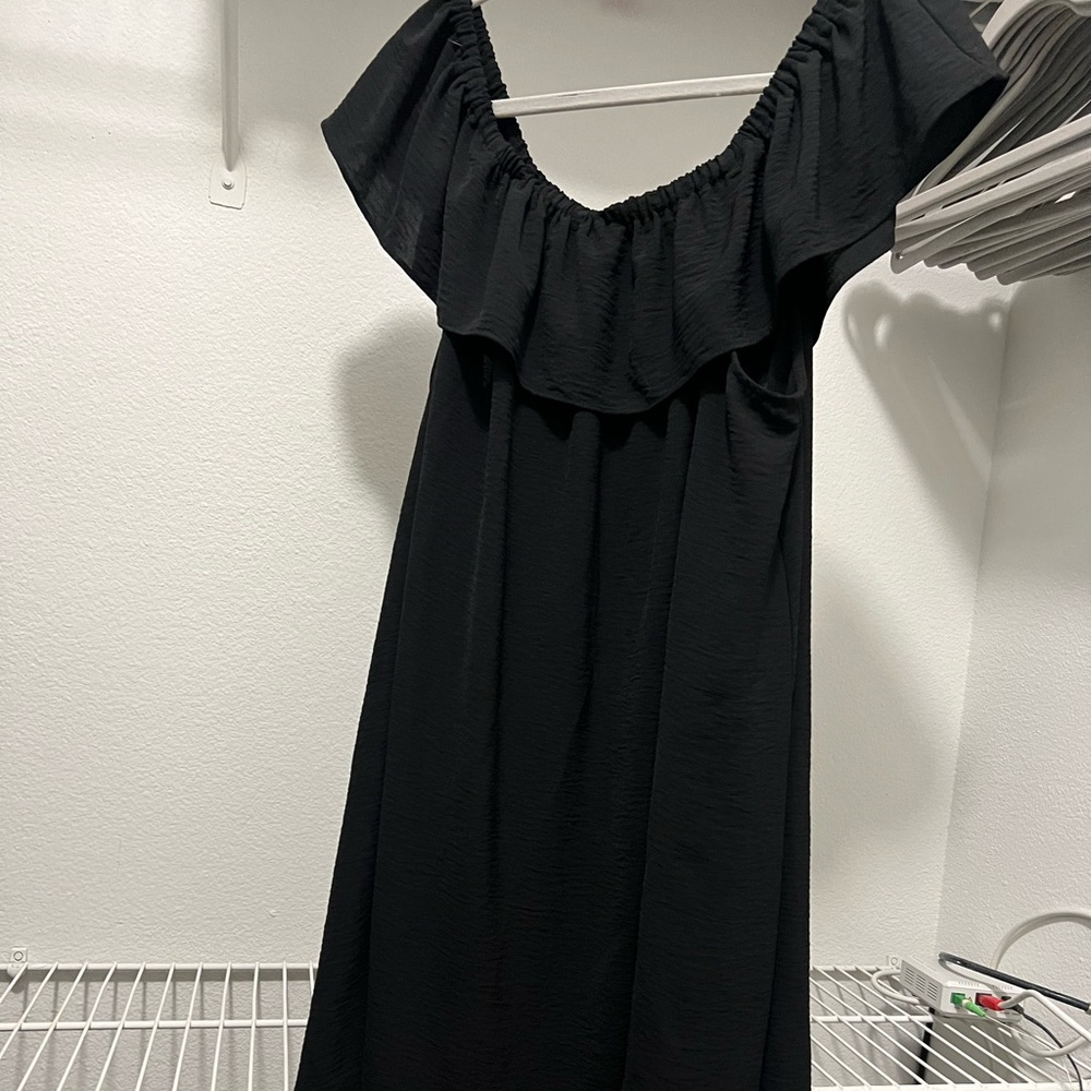 Elegant Black Women's Dress